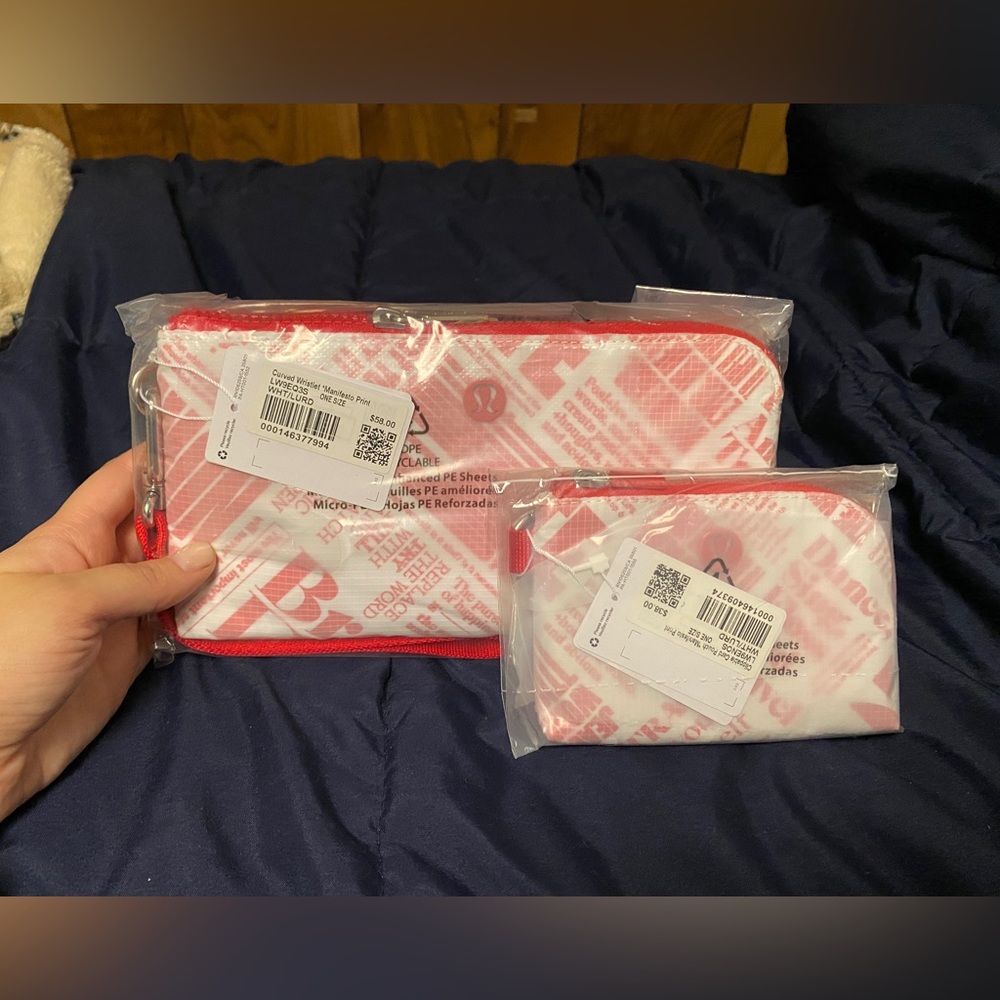 Lululemon Wristlet and Card Pouch